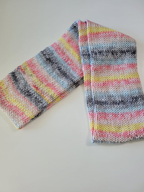 City Beat - Multi Colored Country Craft Barn Infinity Scarf (KS-1024)