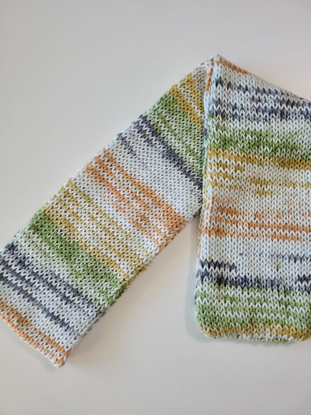Harvest Hues - Multi Colored Country Craft Barn Infinity Scarf (SC-1021)