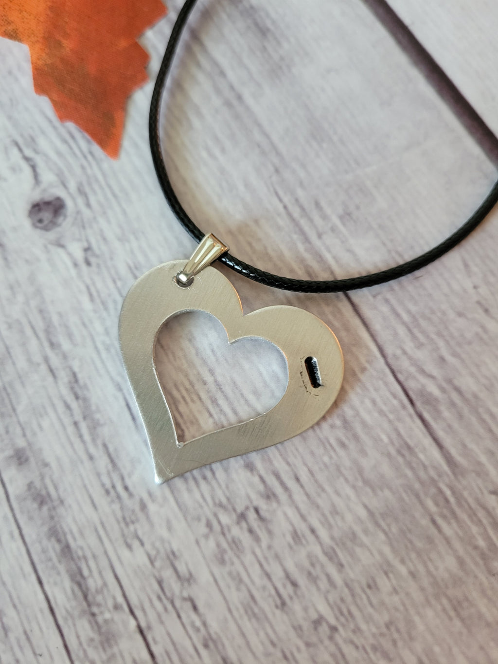 "I" Initial Necklace - Black Country Craft Barn Necklace (609)