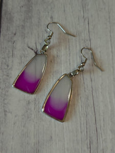 Purple Ombre - Country Craft Barn Earrings (#059)