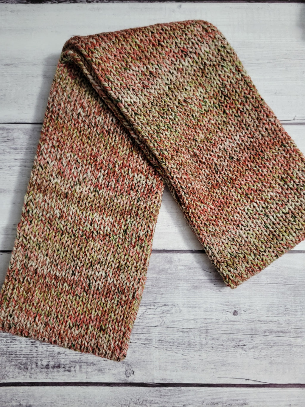 Spiced Wine - Multi Colored Country Craft Barn Infinity Scarf