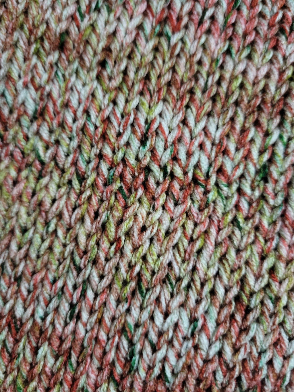 Spiced Wine - Multi Colored Country Craft Barn Infinity Scarf