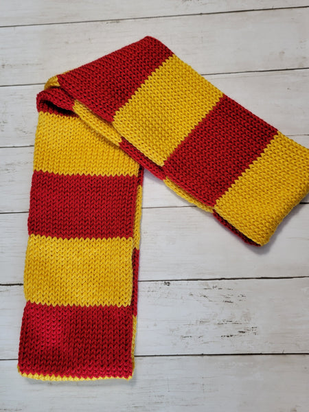 Team Spirit - Red/Gold Country Craft Barn Infinity Scarf (#1031)