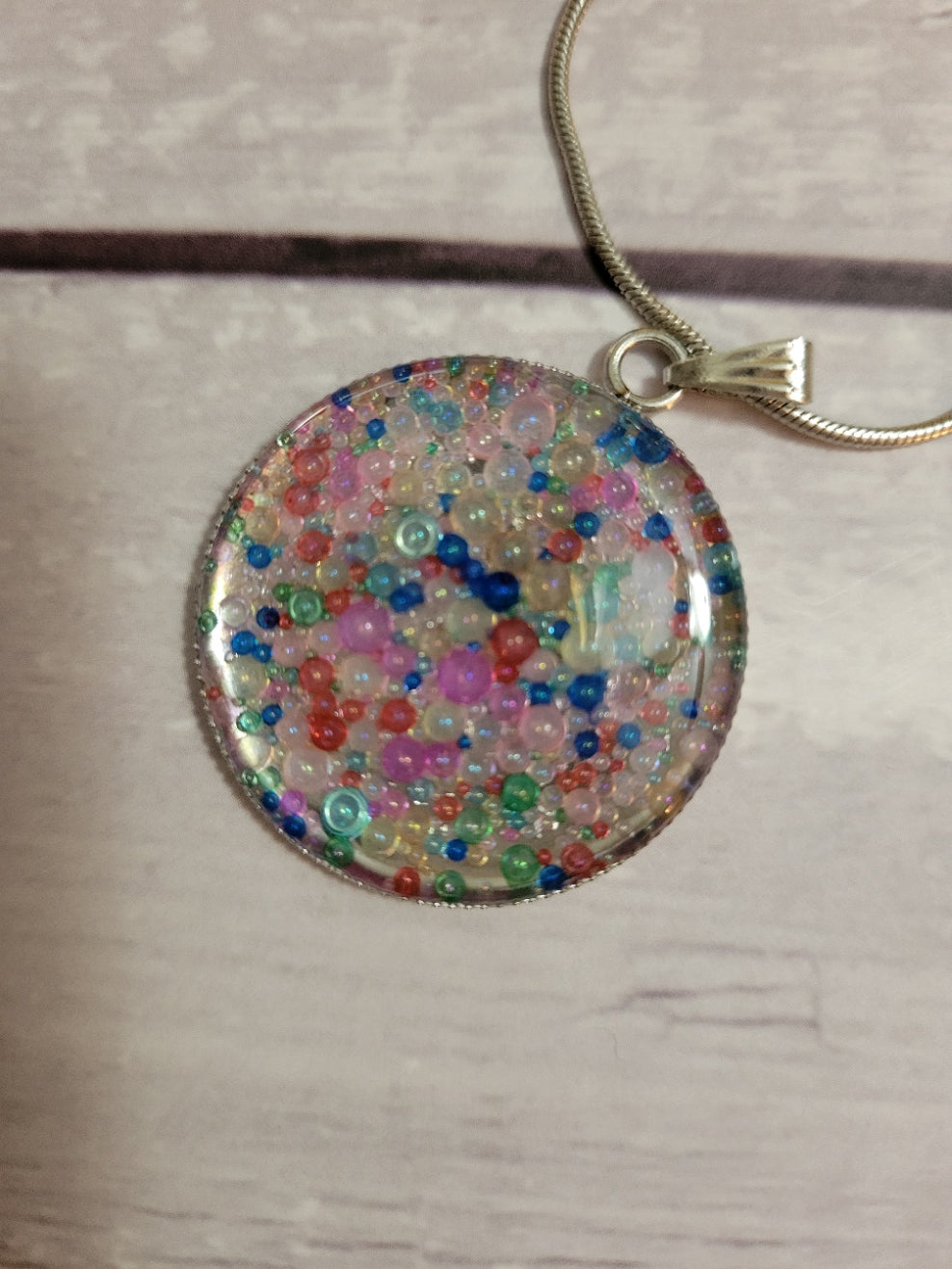 Under the Rainbow - Multi Country Craft Barn Necklace (#623)
