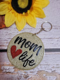 Mom Life - Champagne Country Craft Barn Key Chain (KCR-96)
