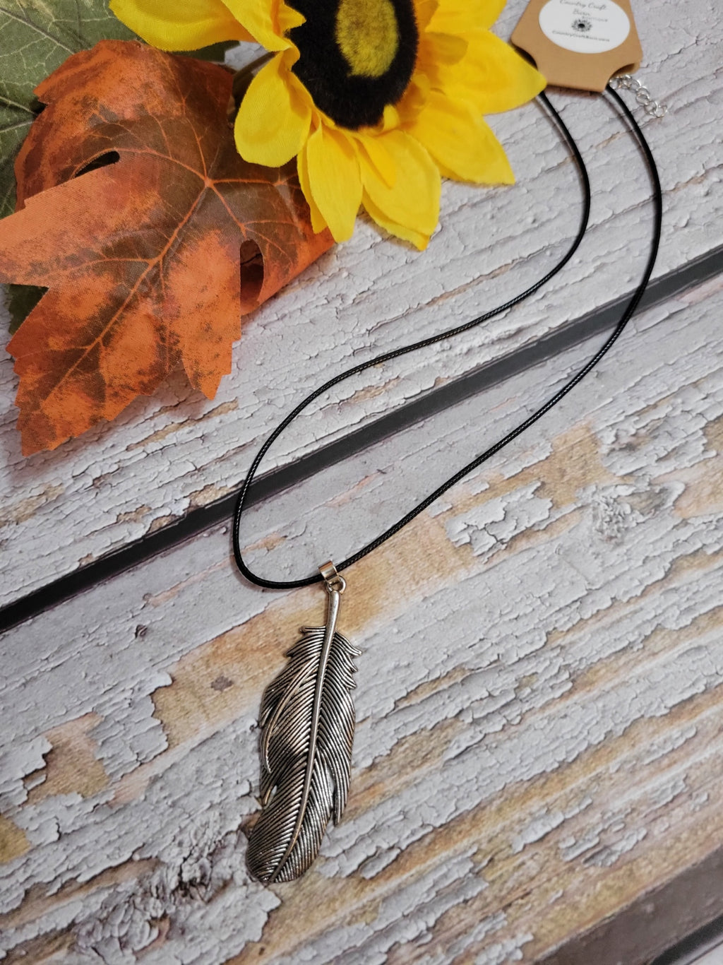 Flight Fowl - Black Country Craft Barn Necklace (NL-625)