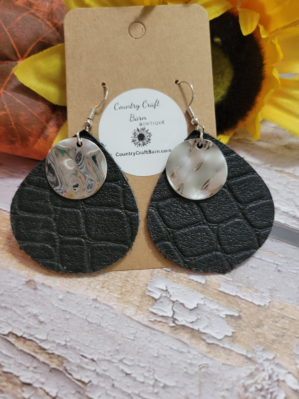 Animal Tears - Black Country Craft Barn Earrings (#274)