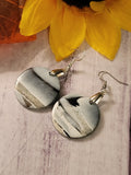 Desert Mirage - Gray Country Craft Barn Earrings (#343E)