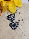 Otherworld Whispers - Black Country Craft Barn Earrings (#354E)