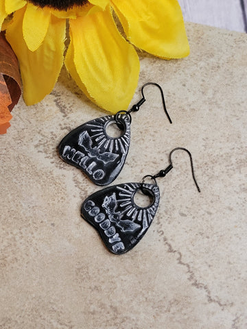 Otherworld Whispers - Black Country Craft Barn Earrings (#354E)