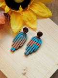 Southwest Arches - Multi Country Craft Barn Earrings (#359E)