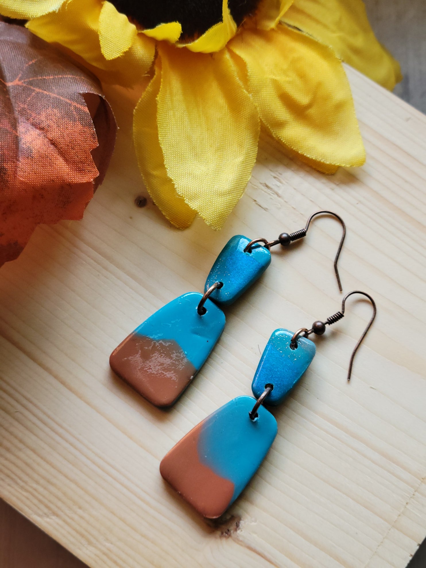 Southwest Horizon- Multi Country Craft Barn Earrings (#363E)