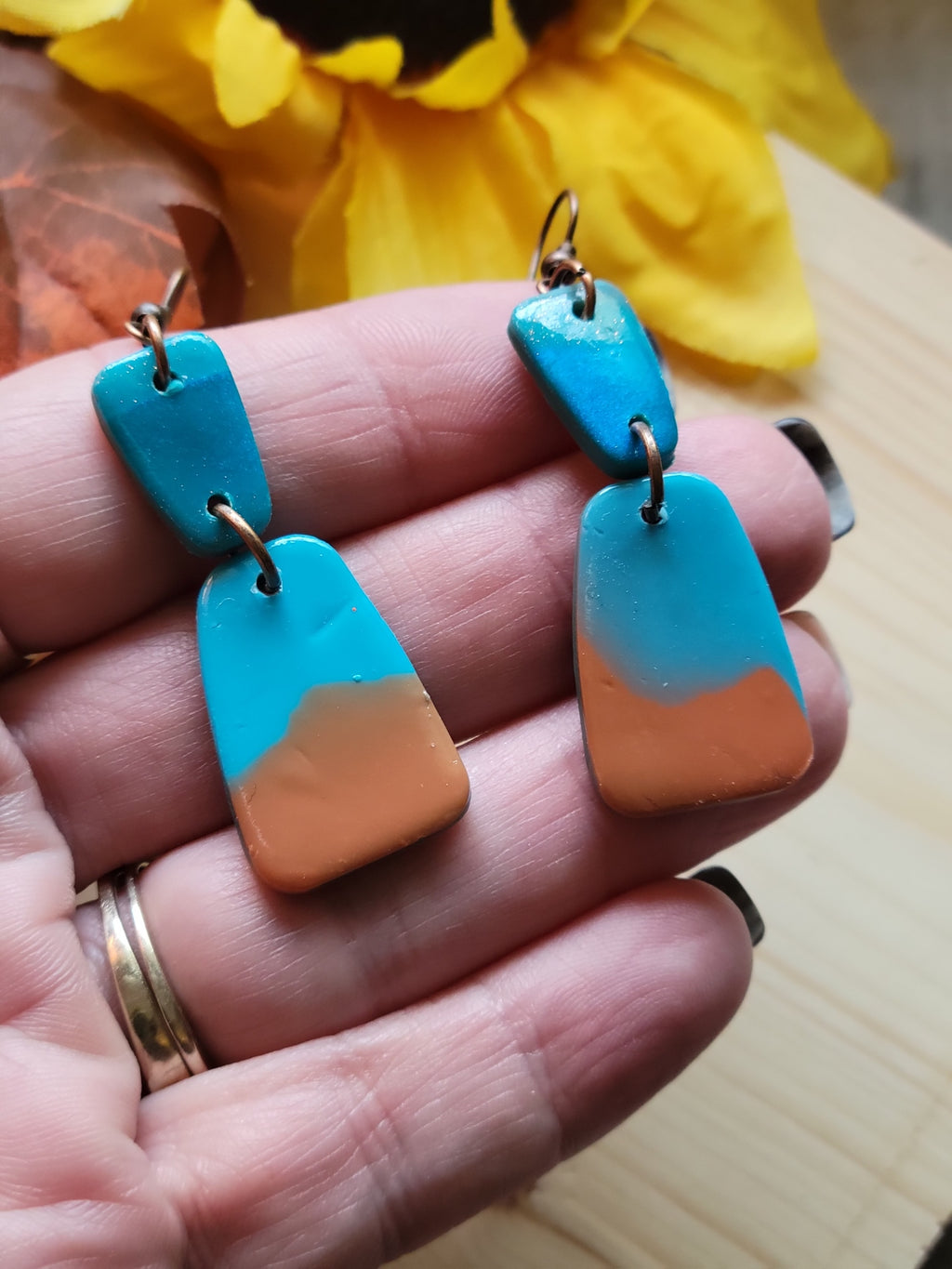 Southwest Horizon- Multi Country Craft Barn Earrings (#363E)