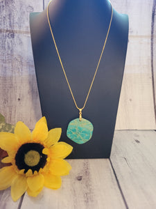 Golden Tide - Green Country Craft Barn Necklace (#648)