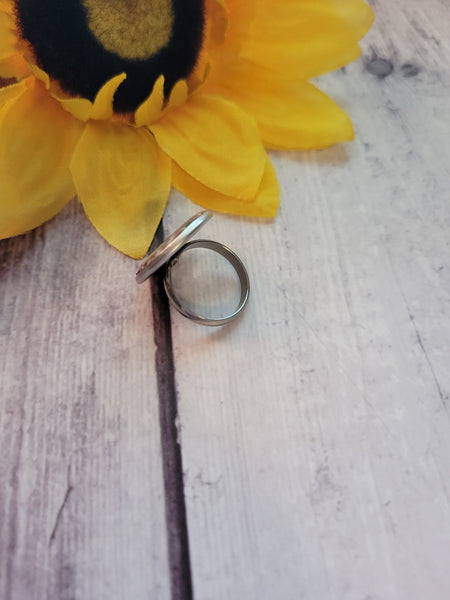Mystic Bloom - Multi Adjustable Country Craft Barn Ring (R012)