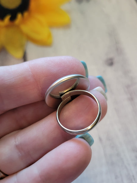 Mystic Bloom - Multi Adjustable Country Craft Barn Ring (R012)
