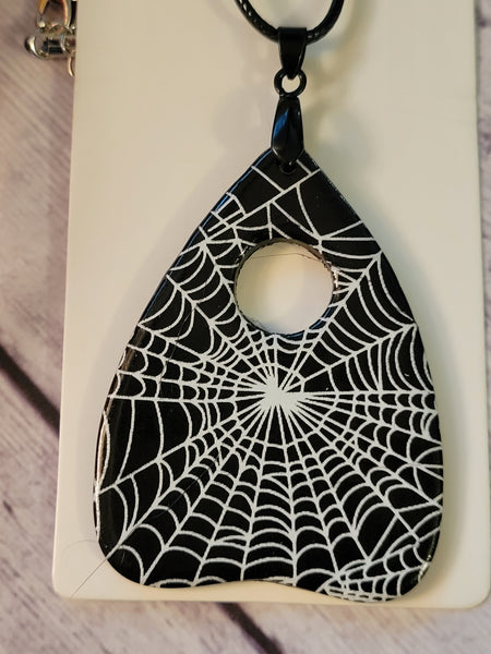 Nocturne Web - Black Country Craft Barn Necklace (#649)