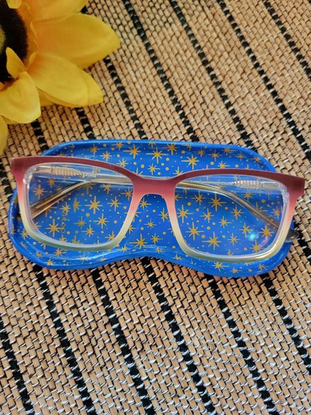 Galaxy Glance Holder - Blue Country Craft Barn Eye Glass Tray (#100D)