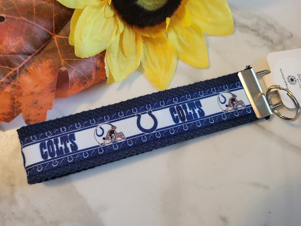 Indianapolis Colts - Navy/Gray Country Craft Barn Key Chain (KC-99)
