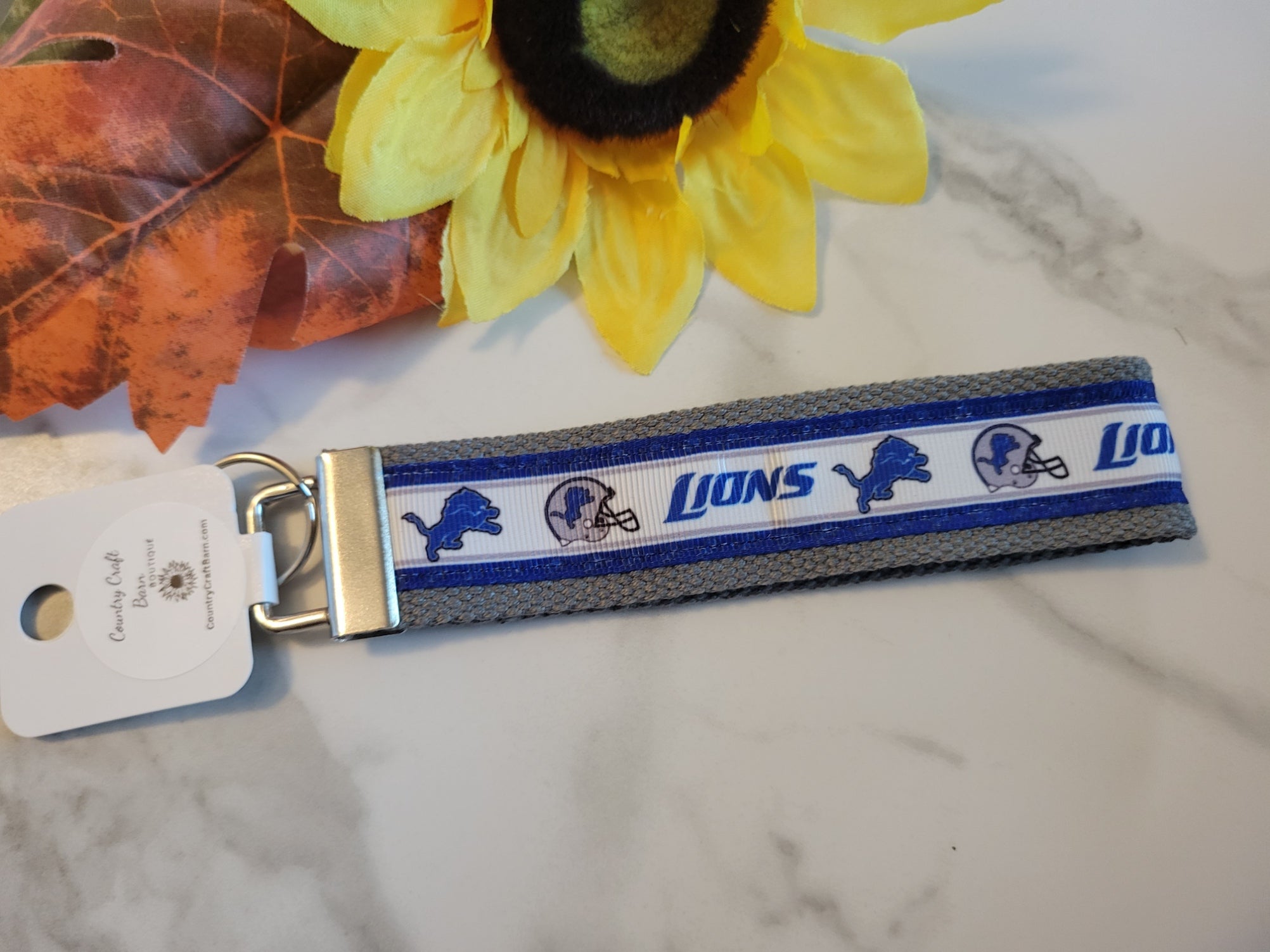 Detroit Lions Country Craft Barn Key Chain (KC-87)