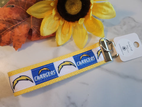 San Diego Chargers - Yellow Country Craft Barn Key Chain (KC-31)