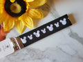Mickey Outline- Black Country Craft Barn Key Chain (KC-110)