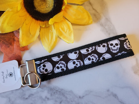 Skulls- Black Country Craft Barn Key Chain (KC-109)