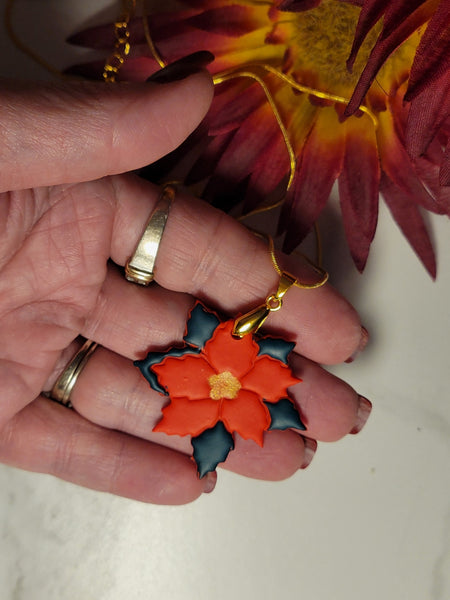 Petal Pop - Red Country Craft Barn Necklace (NL-660)