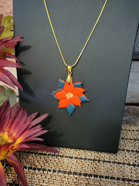 Petal Pop - Red Country Craft Barn Necklace (NL-660)