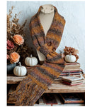 Button Tab Scarf - Daybreak Country Craft Barn (SC-1016)