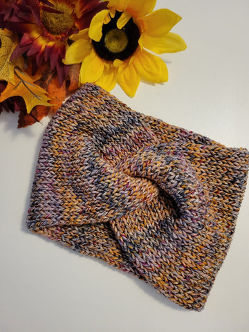 Cross Knit Headband - Daybreak Country Craft Barn Ear Warmer (KB-928)