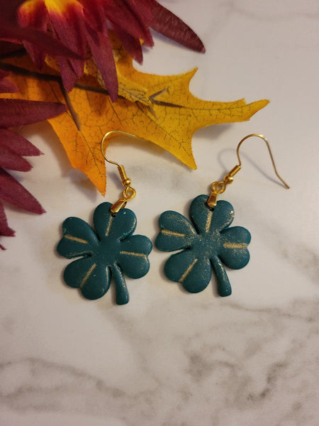 Shamrock Shine - Green Country Craft Barn Earrings (E-439)