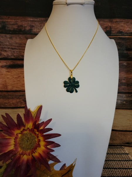 Forest Luck - Green Country Craft Barn Necklace (NL-664)