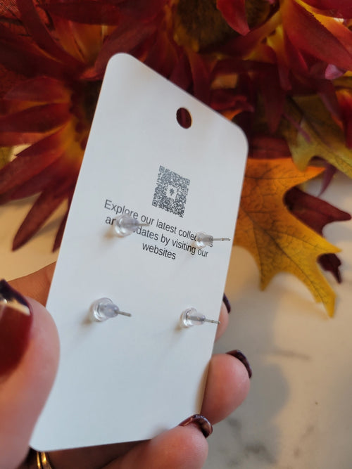 Bunny & Bloom Mini Set - Yellow/White Country Craft Barn Post Pack Earrings (SS-006)