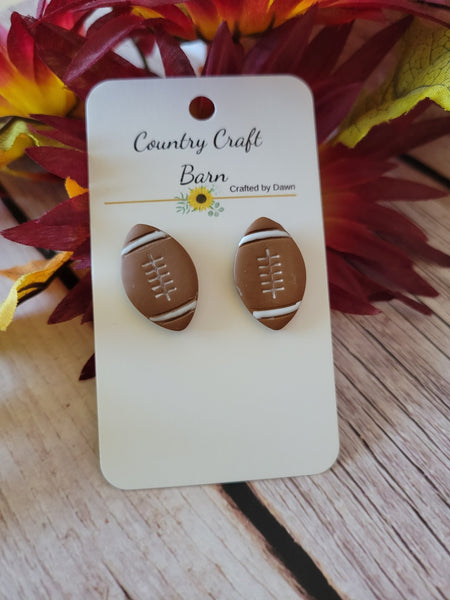 Game Day Gridiron Country Craft Barn Earrings (E-088)