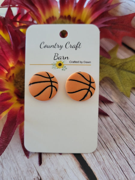 Hoop Dreams Clay Country Craft Barn Earrings (E-081)