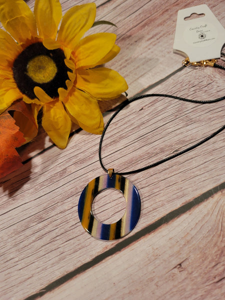 Golden Dusk - Multi Country Craft Barn Necklace (NL-001)