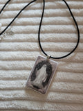Haunted Grace - Black Craft Barn Necklace (NL-006)
