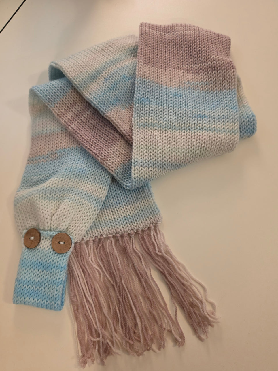 Beachy - Multi Country Craft Barn Tab Scarf (KS-1026)