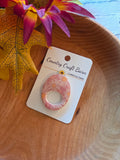 🌸 Boho Daisy - Pink Eyeglass Holder Pin (EP-002)
