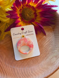 Peach Bubble - Peach Eyeglass Holder Pin (EP-004)
