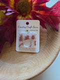 Gingerbread Cheer - Brown Eyeglass Holder Pin (EP-010)