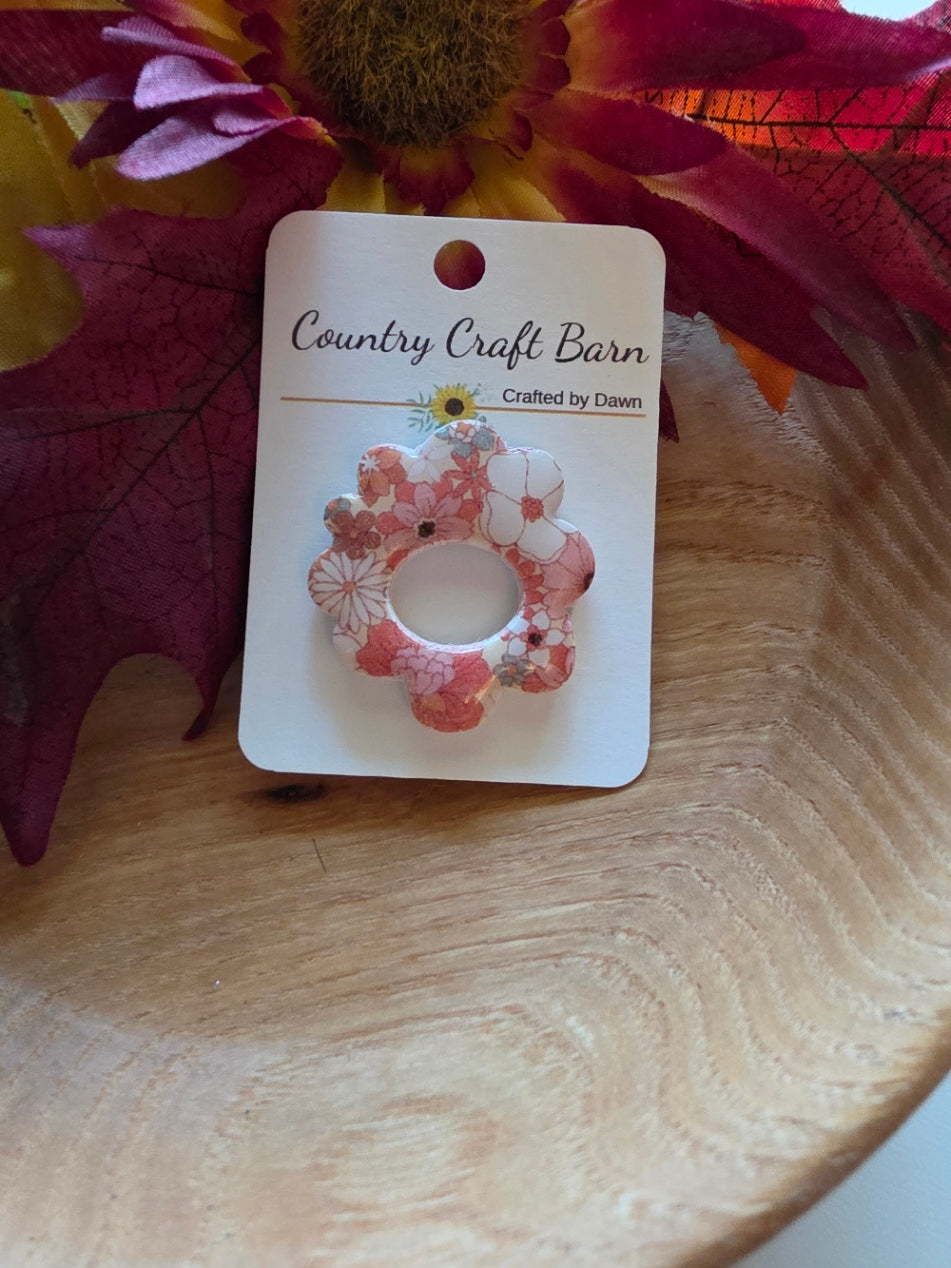 Groovy Florals - Multi Eyeglass Holder Pin (EP-009)