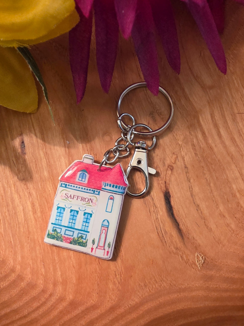 Nostalgic Houses of Spice - Country Craft Barn Key Chains/Handbag Charms (PC-017)