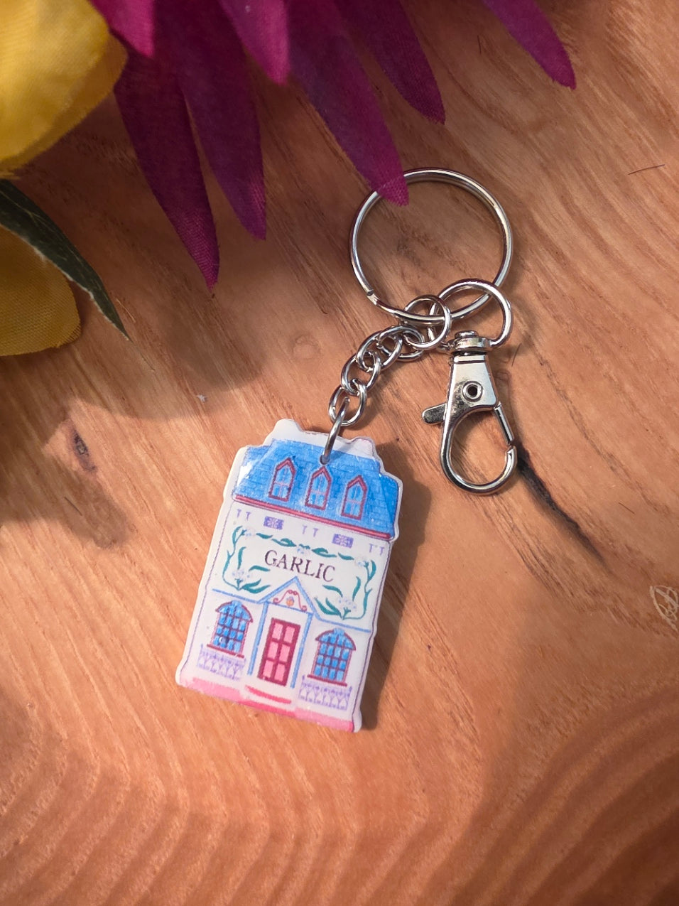 Nostalgic Houses of Spice - Country Craft Barn Key Chains/Handbag Charms (PC-017)