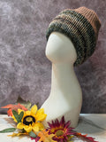 Campfire Beanie - Camo/Taupe - Country Craft Barn Reversible Knit Hat - (KH-2034)