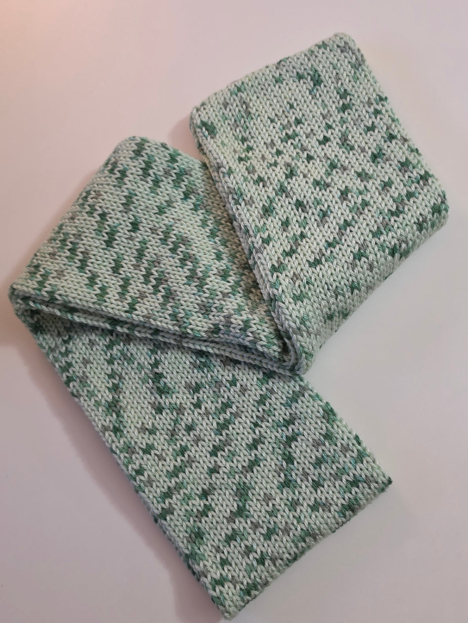 White Sage -  Country Craft Barn Infinity Scarf (KS-1049)