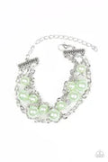 Manhattan Musical - Green Bracelet - Paparazzi Accessories