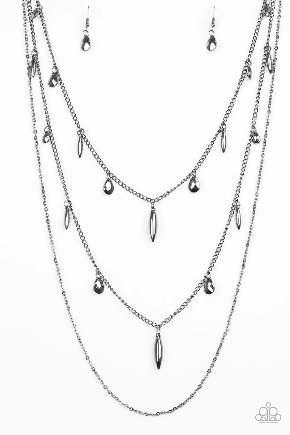 Bravo Bravado - Black Paparazzi Necklace (PZ-5316)
