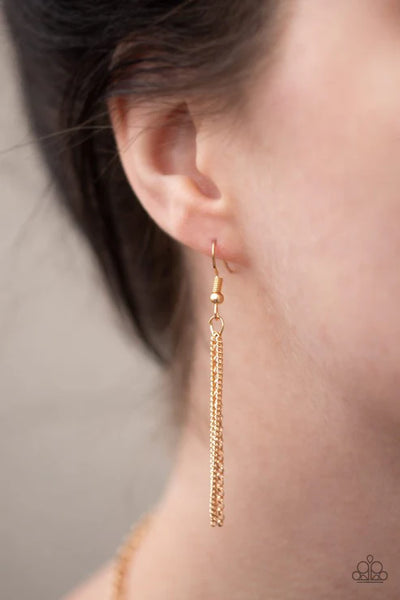 Mandala Melody - Rose Gold - January FF Exclusive Paparazzi Necklace (PZ-3994)